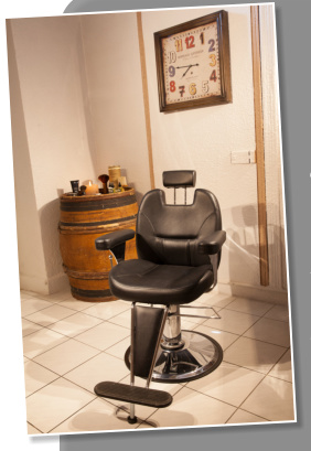 Fauteuil de barbier du Salon d'Anouk